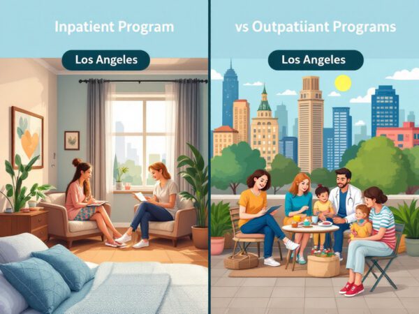 inpatient vs outpatient program los angeles